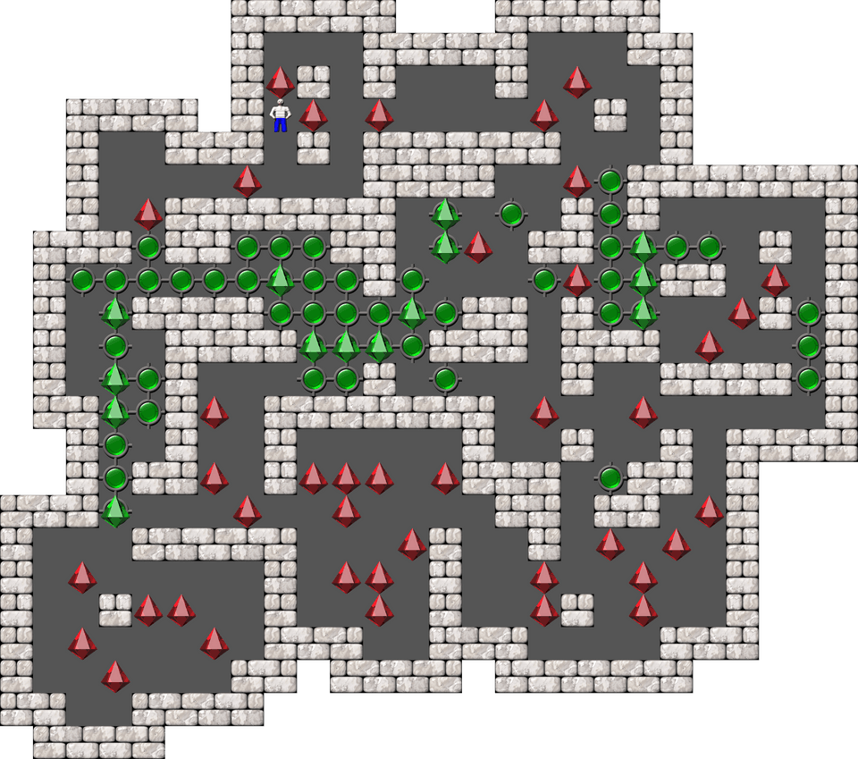 Sokoban Mass Remodel level 251